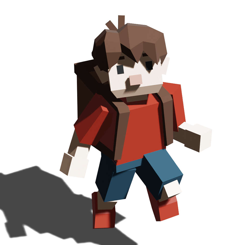 chlapec 3D model